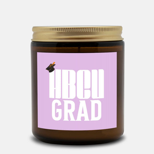 Candle Amber Jar 9oz - HBCU GRAD