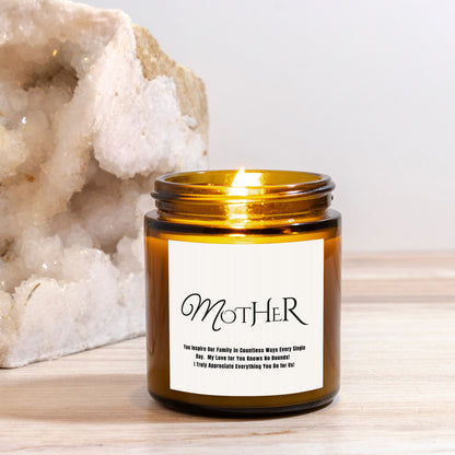 Candle Amber Jar 4oz - MOTHER
