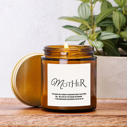 Candle Amber Jar 4oz - MOTHER