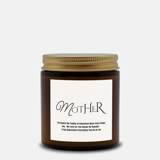 Candle Amber Jar 4oz - MOTHER